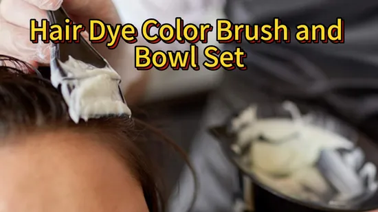 Salon Plastic Hairdressing Accessory Hair Color Dye Tint Brush