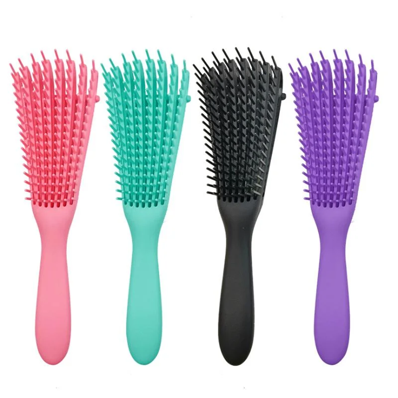 Hair Brush Packaging Vent Brush with Logo Custom Detangling Hair Brush Comb