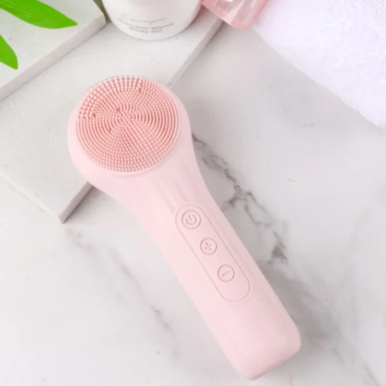 Cepillo de limpieza Cepillo de limpieza facial resistente al agua para hombres y mujeres Cepillo facial recargable Adecuado para limpiar y exfoliar Cepillo de limpieza facial eléctrico