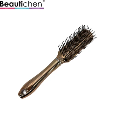 Beautichen Gold Small Round Roller Cepillo para el cabello Rodillo ABS Mango Cepillo para peinar