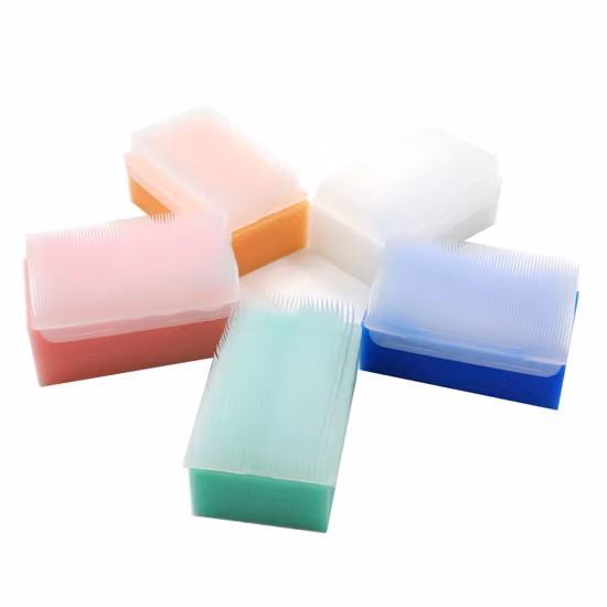 Esponjas exfoliantes secas al por mayor del cuerpo del baño del silicón del depurador