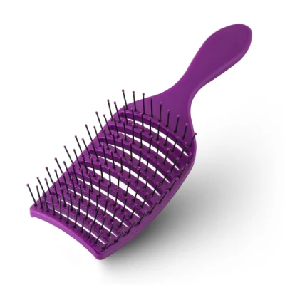 Cepillo de peinado curvo para cabello húmedo y seco