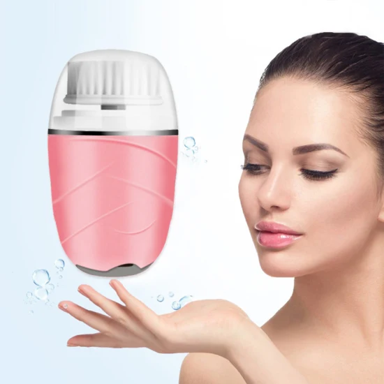 Dispositivo de masaje facial sónico limpio Ipx7 impermeable eléctrico portátil Mini personalizado cuerpo ultrasónico cepillo de limpieza Facial de silicona